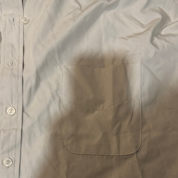 Topshop women’s Beige Button Down Shirt - Picture 4 of 5